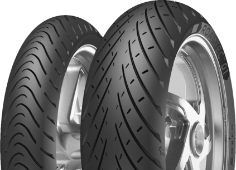 Grande plano da banda de rodagem Metzeler Roadtec 01 130/90-16 67 H Front TL M/C