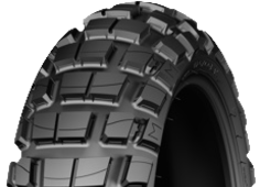 Grande plano da banda de rodagem Michelin Anakee Wild 130/80-18 66 S Rear TT M/C