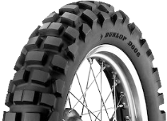 Grande plano da banda de rodagem Dunlop D606 130/90-17 68 R Rear TT