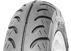 Grande plano da banda de rodagem Deli Tire S-239 3.00-10 42 J Front/Rear TL/TT