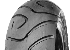 Grande plano da banda de rodagem Deli Tire SC-106 130/70-12 56 L Rear TL M/C