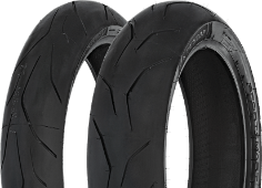 Grande plano da banda de rodagem Dunlop SportSmart TT 200/55ZR17 (78 W) Rear TL MT