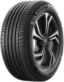 Grande plano da banda de rodagem Michelin Pilot Sport 4 SUV 285/50 R20 116 W XL