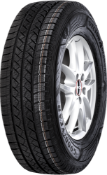 Grande plano da banda de rodagem Goodyear Vector 4Seasons Cargo 195/80 R14 106/104 S C