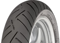 Grande plano da banda de rodagem Continental ContiScoot 110/70-13 48 S Front TL