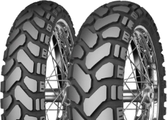 Grande plano da banda de rodagem Mitas E-07+ 170/60 B17 72 H Rear M+S, Dakar, Yellow