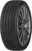 Grande plano da banda de rodagem Nexen N'Fera Sport SUV 235/60 R18 103 V