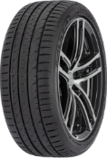 Grande plano da banda de rodagem Falken Azenis FK520 255/45 R21 106 Y XL, ZR