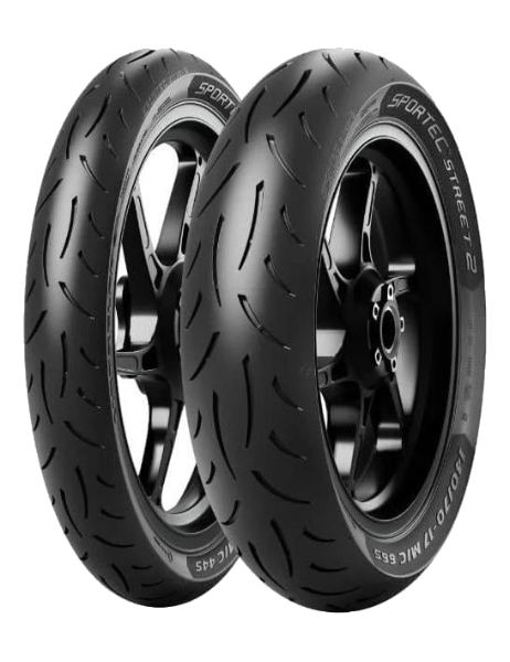 Metzeler Sportec Street 2 80/90-14 40 S Front/Rear TL M/C