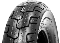 Grande plano da banda de rodagem Dunlop D404 150/90 B15 74 H Rear TL M/C