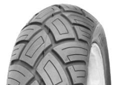 Grande plano da banda de rodagem Deli Tire SC-103 120/70-10 54 L Front/Rear TL M/C