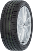 Grande plano da banda de rodagem Kumho Ecsta Sport S PS72 285/30 R22 101 Y XL, ZR