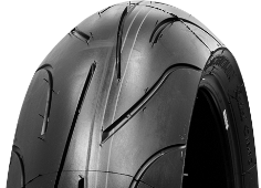 Grande plano da banda de rodagem Michelin PILOT POWER 2CT 150/60ZR17 (66 W) Rear TL M/C