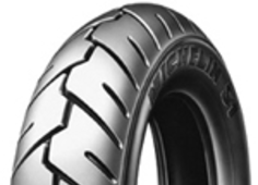 Grande plano da banda de rodagem Michelin S 1 90/90-10 50 J Front/Rear TL/TT