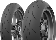 Grande plano da banda de rodagem Metzeler Sportec 01 RS 200/60ZR17 (80 W) Rear TL M/C