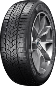Grande plano da banda de rodagem Crosswind Grip Peak Winter 205/60 R17 93 H