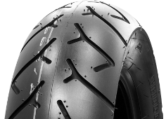 Grande plano da banda de rodagem Bridgestone G 702 160/80-16 80 H Rear TL M/C RF