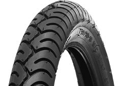 Grande plano da banda de rodagem Metzeler ME 22 3.50-18 62 P Front/Rear TT RF
