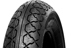Grande plano da banda de rodagem Metzeler Perfect ME 77 140/90-15 70 S Rear TT M/C