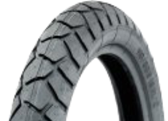 Grande plano da banda de rodagem Heidenau K76 110/80 B19 59 H Front TL M/C