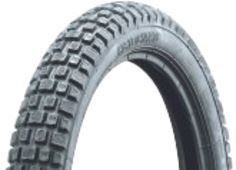 Grande plano da banda de rodagem Heidenau K46 2.75-17 47 M Front/Rear TT M/C
