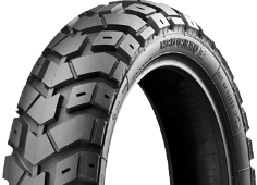 Grande plano da banda de rodagem Heidenau K60 2.50-21 48 P Front TT M/C