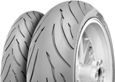 Grande plano da banda de rodagem Continental ContiMotion 110/70ZR17 54 W Front TL M/C Z