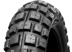 Grande plano da banda de rodagem Continental TKC 80 Twinduro 150/70 B18 70 Q Rear TL M/C M+S