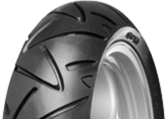 Grande plano da banda de rodagem Continental ContiTwist 110/70-11 45 M Front/Rear TL