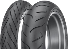 Grande plano da banda de rodagem Dunlop Sportmax RoadSmart II 170/60ZR17 (72 W) Rear TL