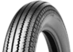 Grande plano da banda de rodagem Shinko E270 5.00-16 72 H Front TT